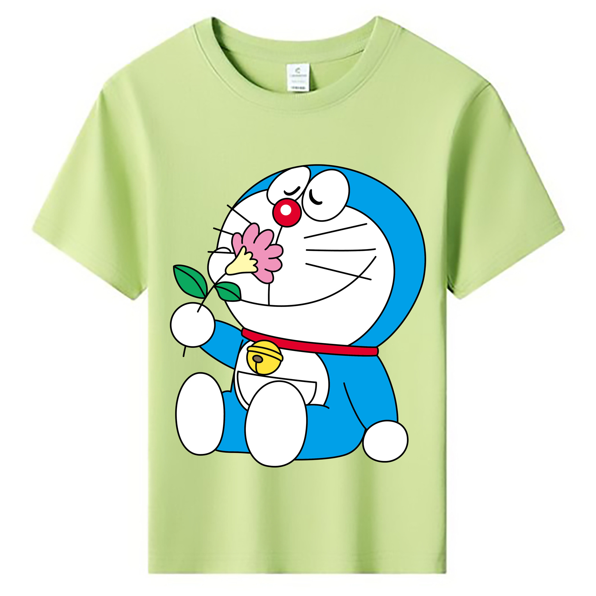 （画像用） ドラえもん Doraemon 綿100％キッズTシャツ（フロントプリント）